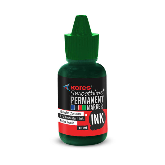 Green Permanent Marker Ink - 15 ml