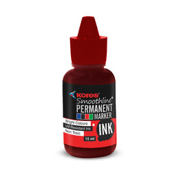 Red Permanent Marker Ink - 15 ml