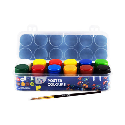 Kores Poster Colour - 12 shades