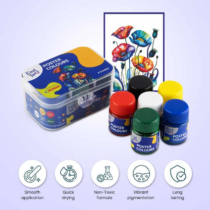 Kores Poster Colour - 6 shades