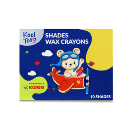 Kores Wax Crayons - 10 Shades