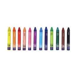 Kores Wax Crayons - 12 Shades