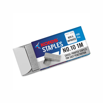 Kores Staple Pins No.10, 20 packets of 1000 pins in a box