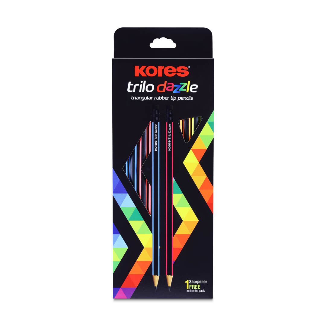 Kores Trilo Dazzle Pencils