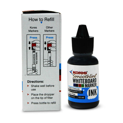 Black Whiteboard Marker Ink - 15 ml