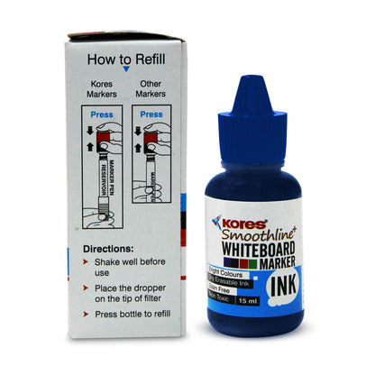 Blue Whiteboard Marker Ink - 15 ml