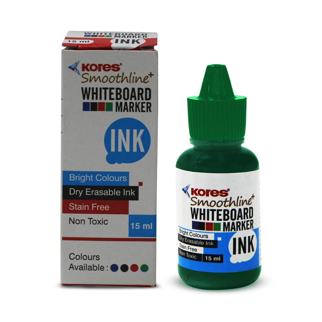Green Whiteboard Marker Ink - 15 ml