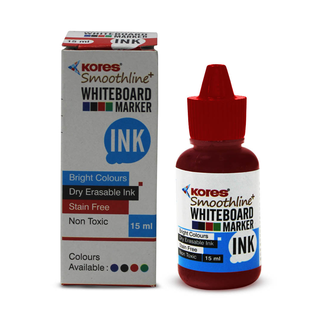Red Whiteboard Marker Ink - 15 ml