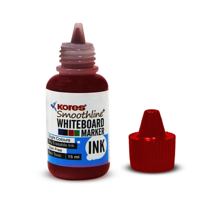 Red Whiteboard Marker Ink - 15 ml