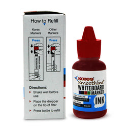 Red Whiteboard Marker Ink - 15 ml