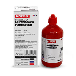 Red Whiteboard Marker Ink - 500 ml